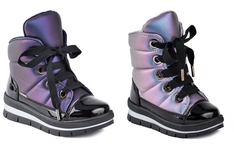  Синий и лиловый металлик: новые цвета в коллекции обуви Jog Dog осень-зима 2019-2020 - фото 8