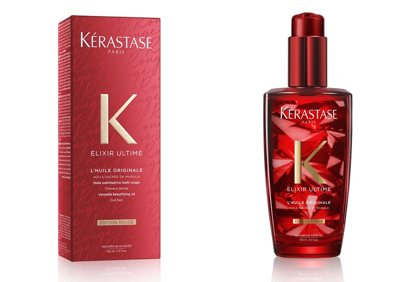 Новинка Kérastase: лимитированное издание масла для волос Elixir Ultime Rouge