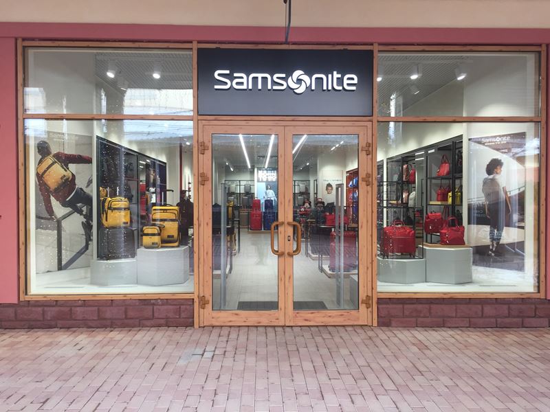 В Novaya Riga Outlet Village открылся новый салон Samsonite