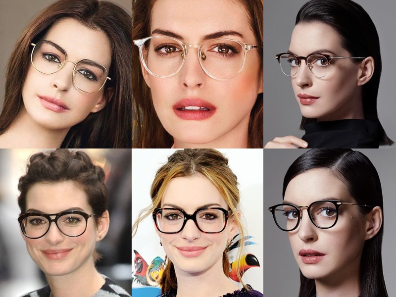 Какие очки носят знаменитости - Энн Хэтэуэй
