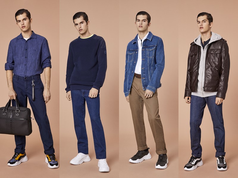 Лукбук мужской коллекции Trussardi Jeans весна-лето 2020 - 1