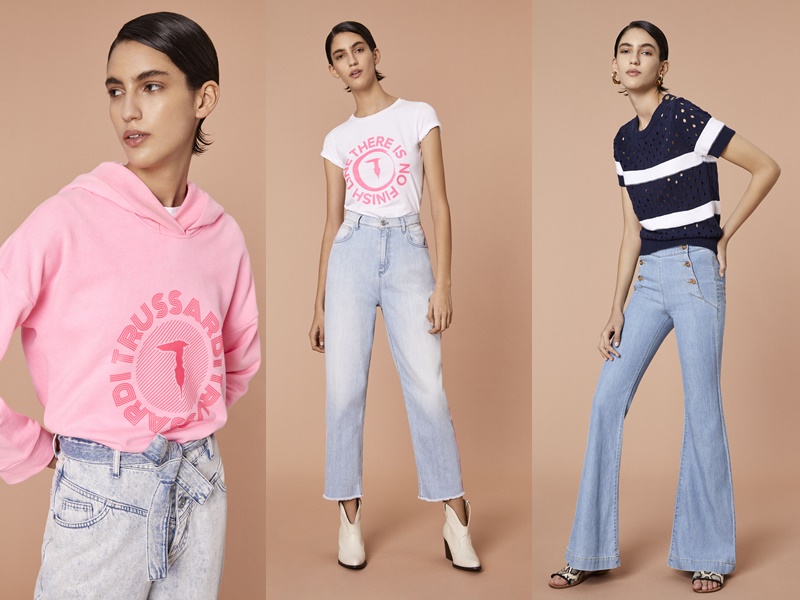 Лукбук женской коллекции Trussardi Jeans весна-лето 2020 - 2