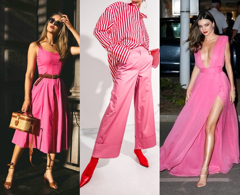 Красивые оттенки розового цвета в одежде - Сладкий розовый