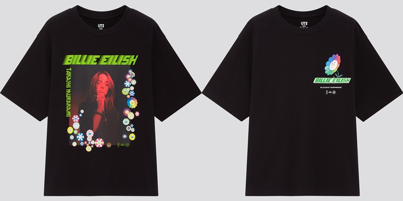 Женская коллекция футболок UT Billie Eilish x Takashi Murakami - 3