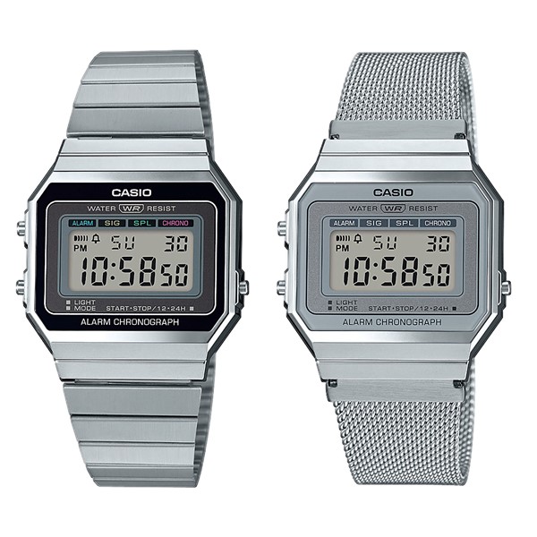 Ультратонкие и водонепроницаемые: новая коллекция часов Vintage от Casio  - серебристые