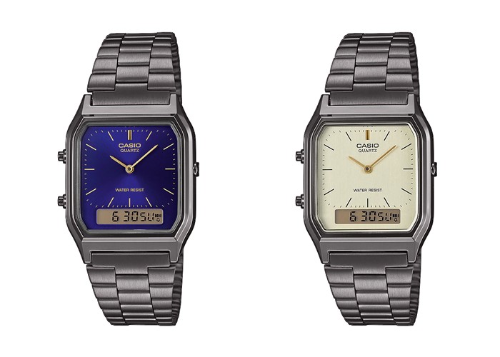 Casio: комбинированные аналогово-цифровые наручные часы Vintage