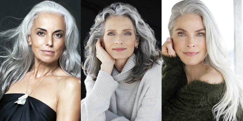 Без маскировки: 10 моделей 50-90 лет, которые показывают красоту длинноволосой седины 