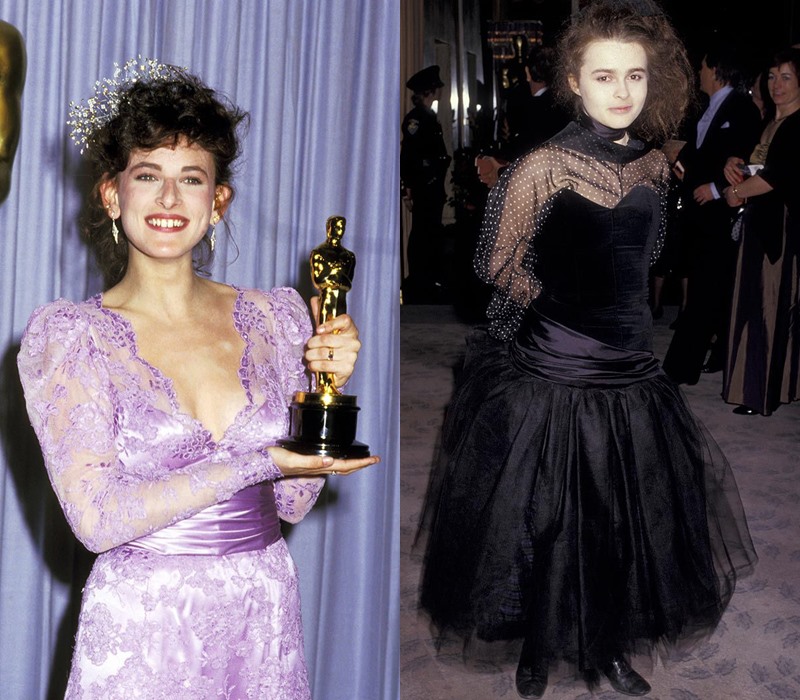 Мода и стиль 1987 - Мэтлин Марли и Хелена Бонэм Картер