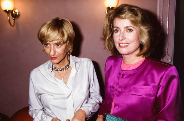 Мода и стиль 1987 - Франсуаза Саган и Катрин Денёв