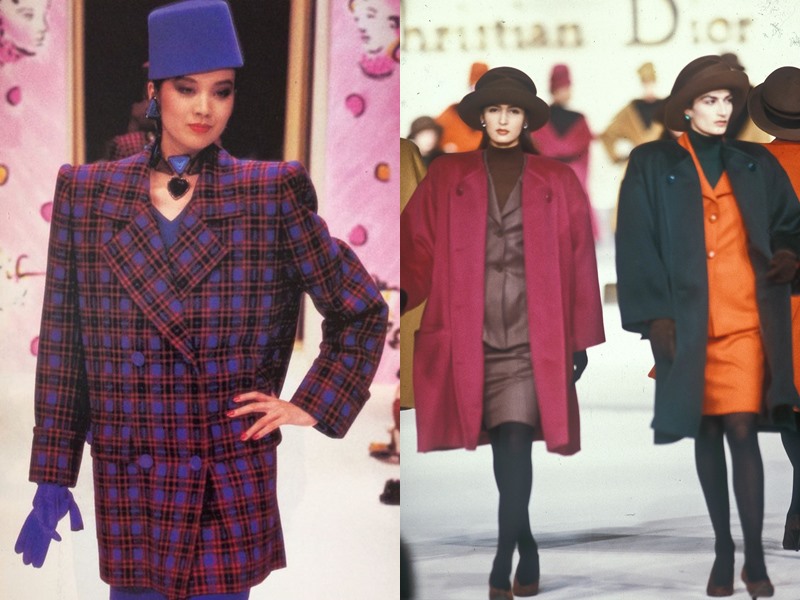Мода и стиль 1987 - Givenchy и Christian Dior
