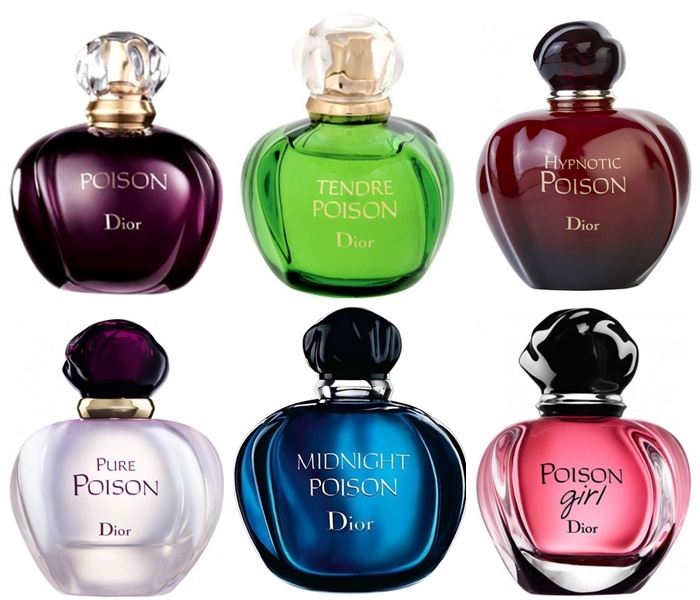 Интересные факты об аромате Poison Christian Dior - фланкеры