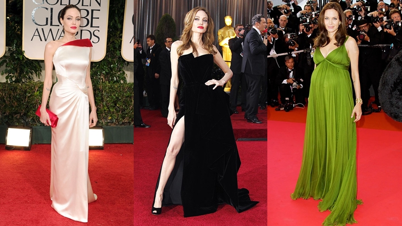10 лучших платьев Анджелины Джоли на красной дорожке