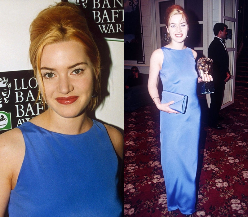 Стиль 20-летней Кейт Уинслет 1996 - Кейт Уинслет на премии BAFTA-1996