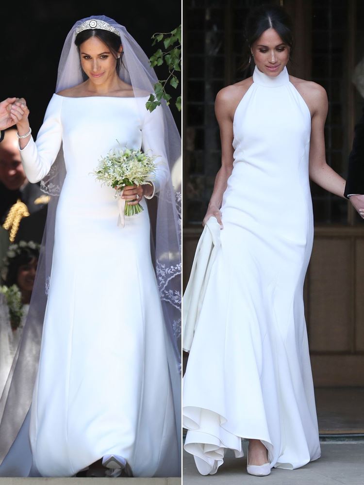 Меган Маркл в свадебных платьях - Свадебные платья от Givenchy и Stella McCartney