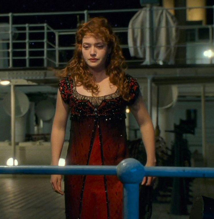 Платье Кейт Уинслет из «Титаника» - Кадр из фильма 